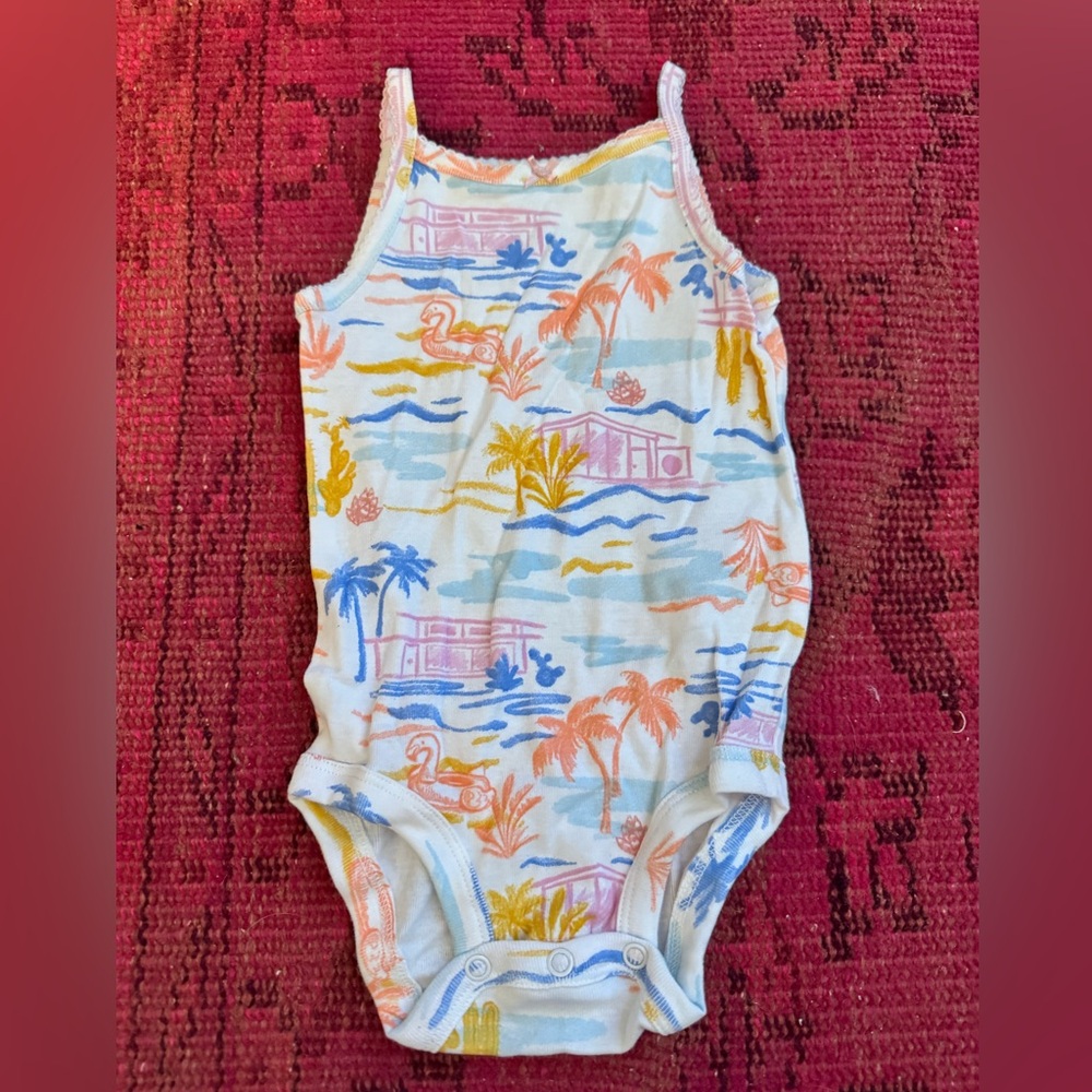 Carter's Floral Baby Onesie